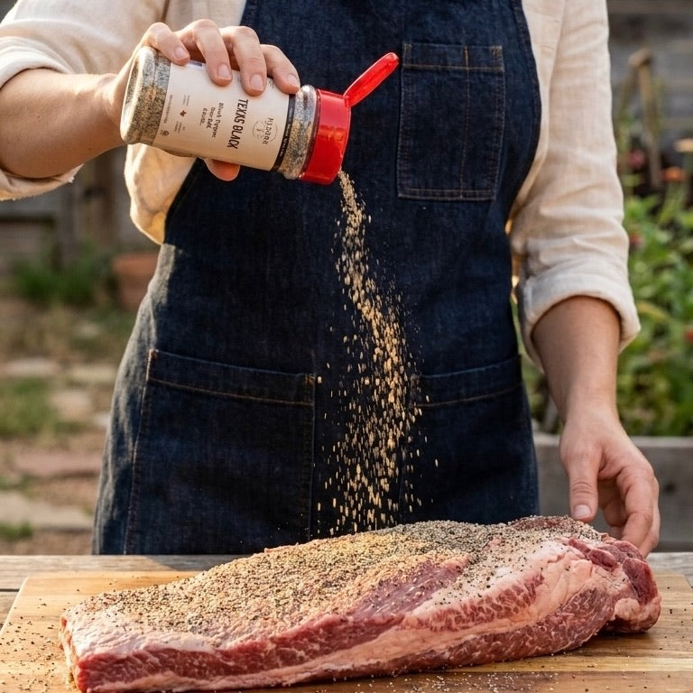 Texas Black - Pepper Salt Garlic