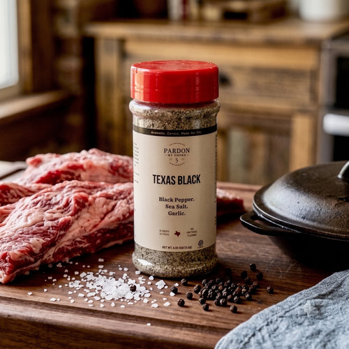 Texas Black - Pepper Salt Garlic