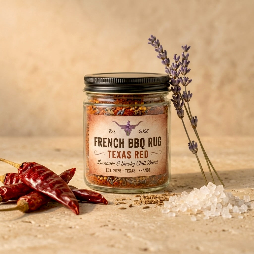 French BBQ Rub - Lavender & Smoky Chili Blend