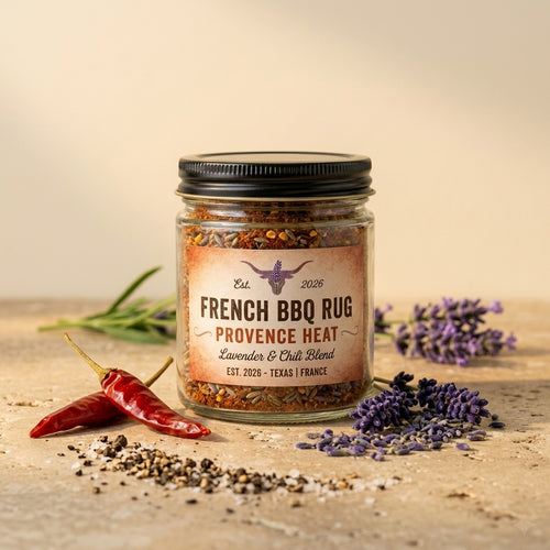 French BBQ Rub Lavender & Chili Blend applied to grilled chicken — Austin, TX